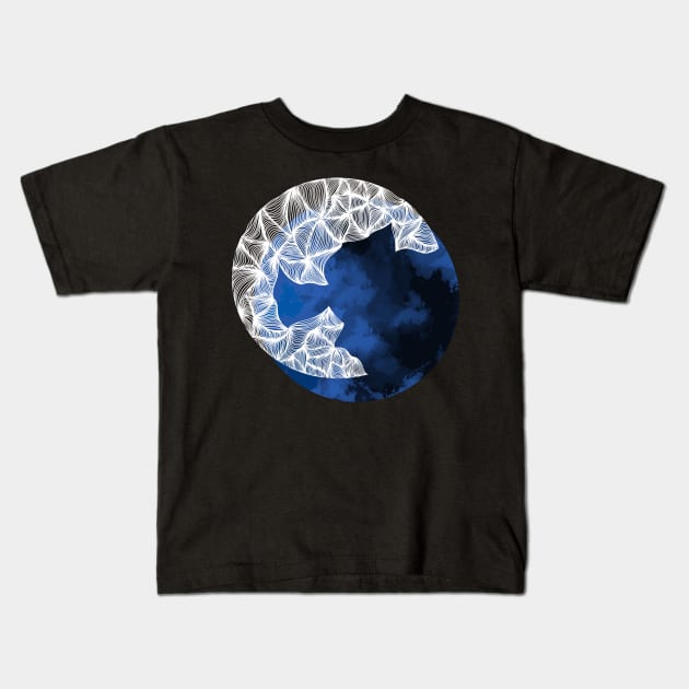 Eclipse Kids T-Shirt by ckai